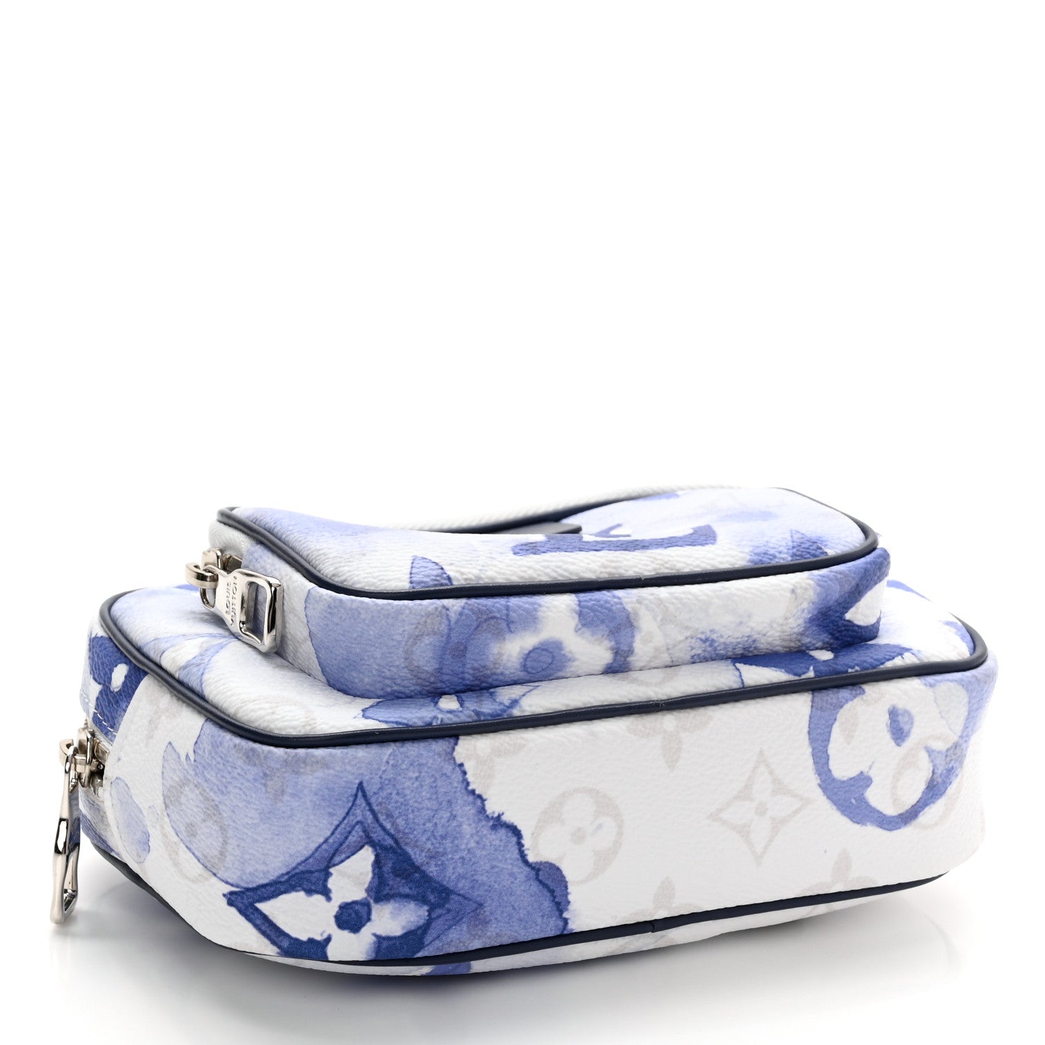 Louis Vuitton Monogram Watercolor Outdoor Pouch Blue 4 of 9