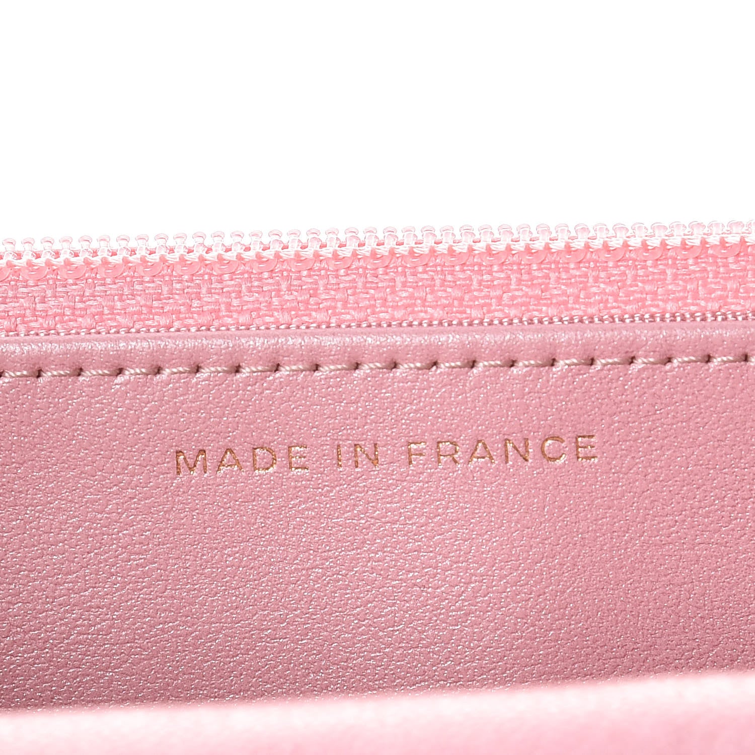 Chanel Iridescent Caviar Quilted Wallet on Chain WOC Rose Pink 7 of 9