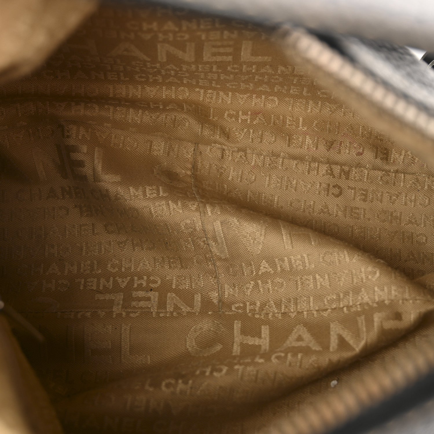 Chanel Grained Calfskin Tassel Shoulder Bag Black 5 of 14