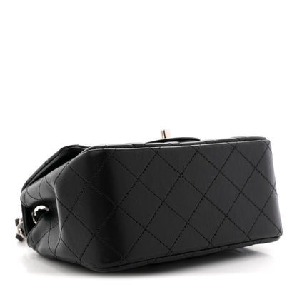 Chanel Lambskin Quilted Mini Square Flap Black 4 of 10
