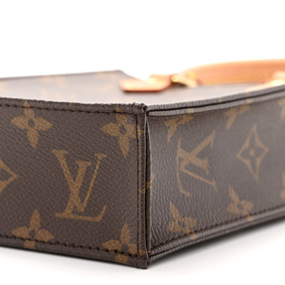 Louis Vuitton Monogram Petit Sac Plat 10 of 11