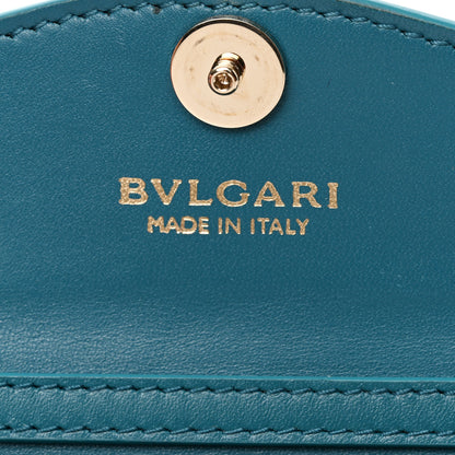 Bulgari Galuchat Serpenti Forever Miniature Bag Charm Green 6 of 7