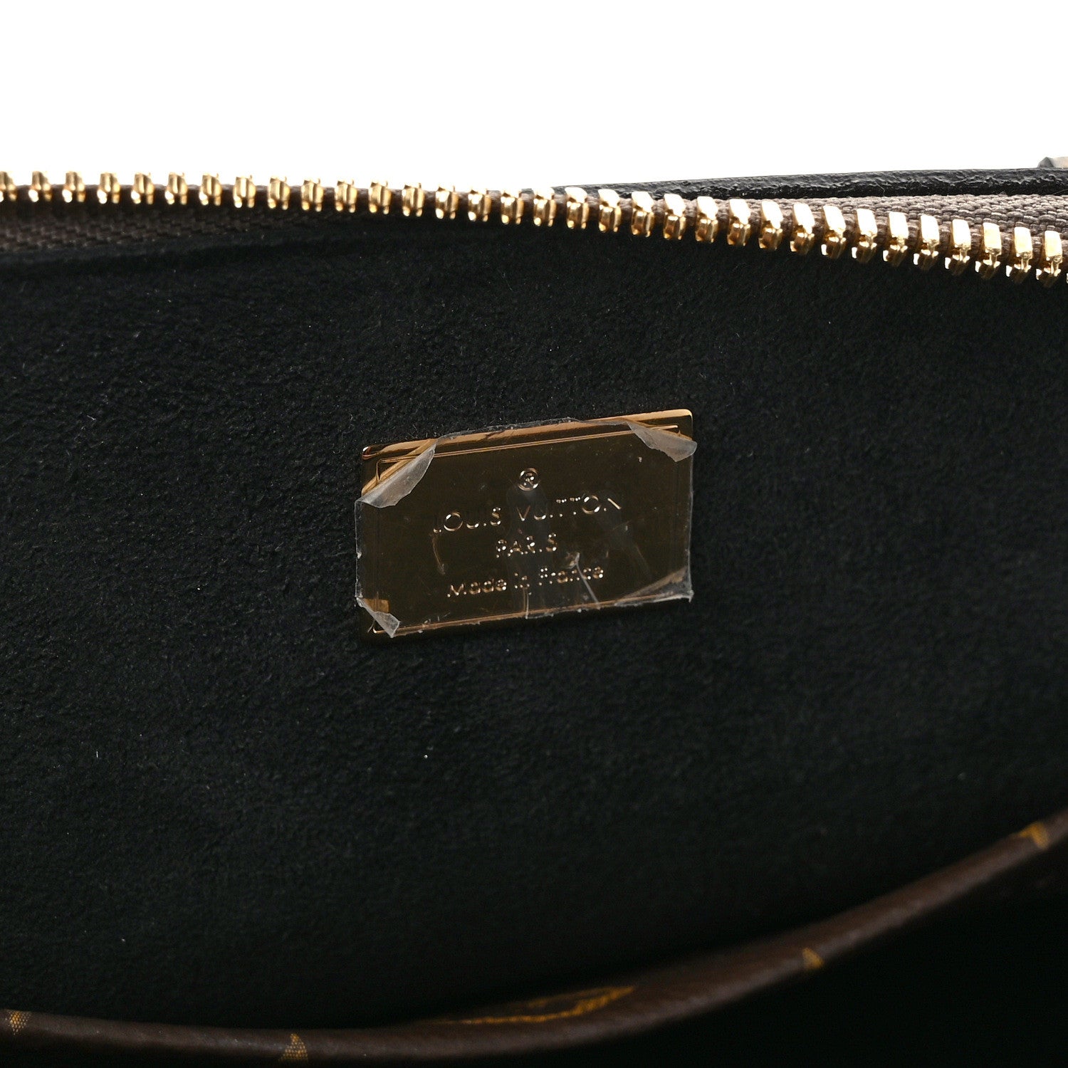 Louis Vuitton LOUIS VUITTON Vernis Monogram Alma BB Taupe Metallise 6 of 8