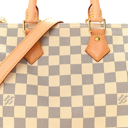 Louis Vuitton Damier Azur Speedy Bandouliere 25 8 of 13