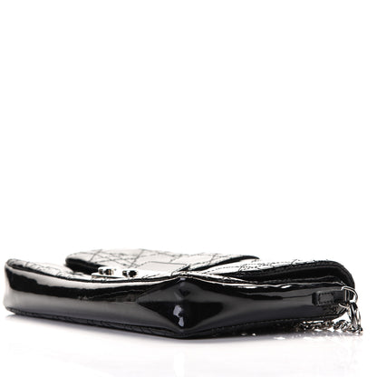 Christian Dior Patent Cannage New Lock Pouch Black 4 of 5
