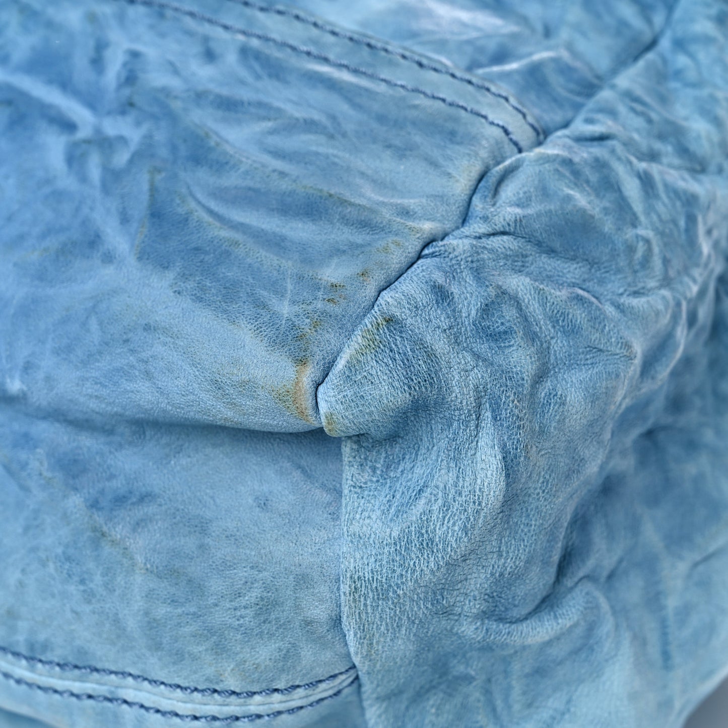 Tumbled Sheepskin Pandora Sky Blue