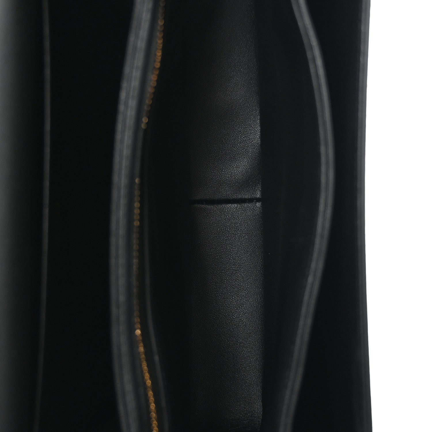 Celine Shiny Calfskin Medium Triomphe Black 5 of 13