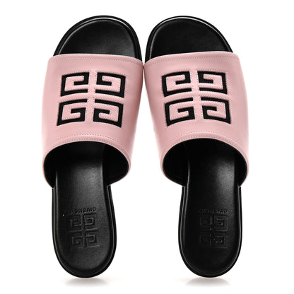 Givenchy Lambskin Mesh 4G Sandals 37 Blush Pink 2 of 10