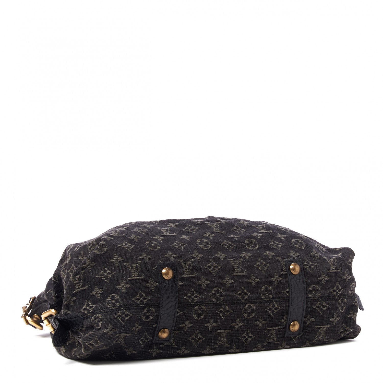 Louis Vuitton Denim Neo Cabby MM Black 4 of 8