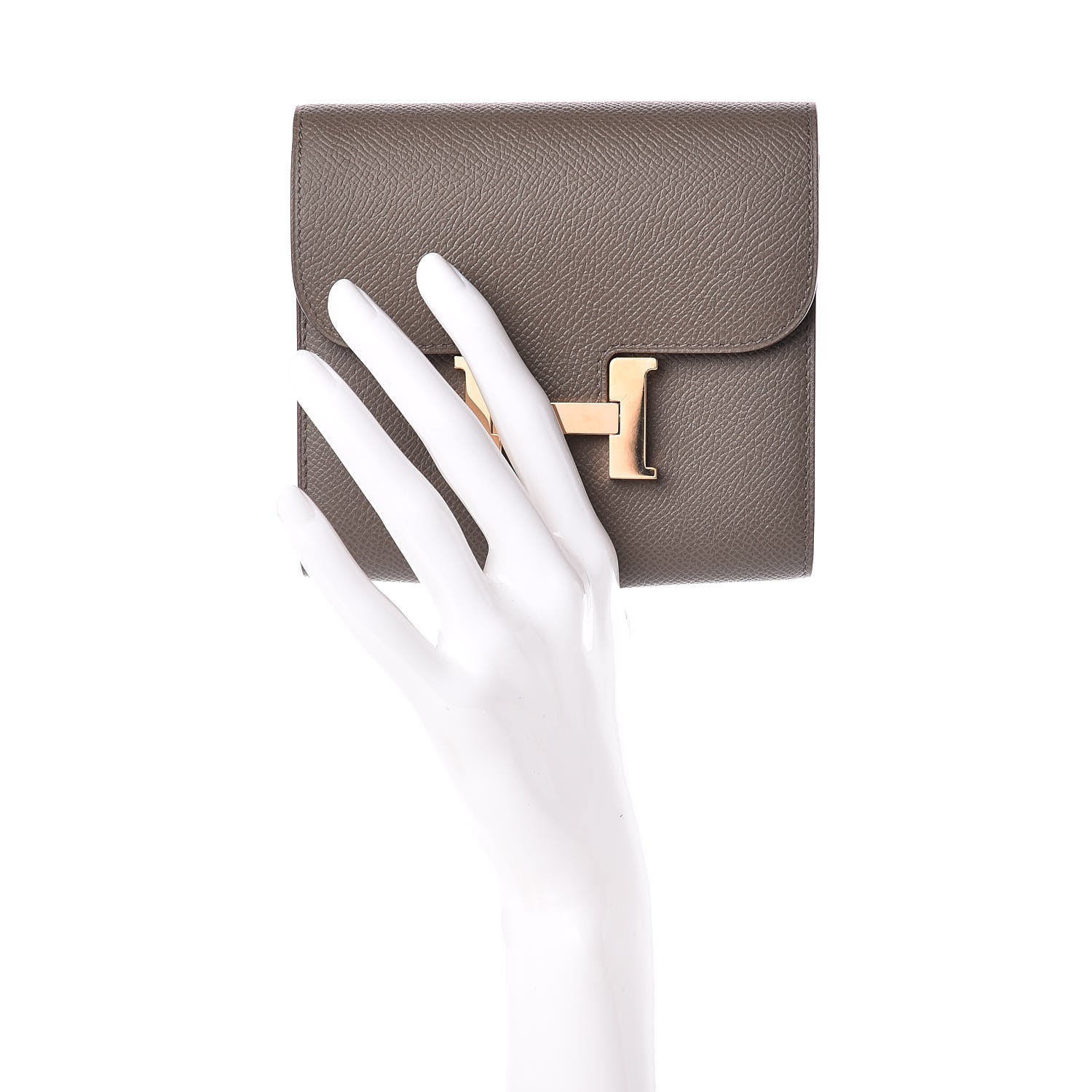 Hermes Epsom Constance Short Wallet Etain 2 of 7