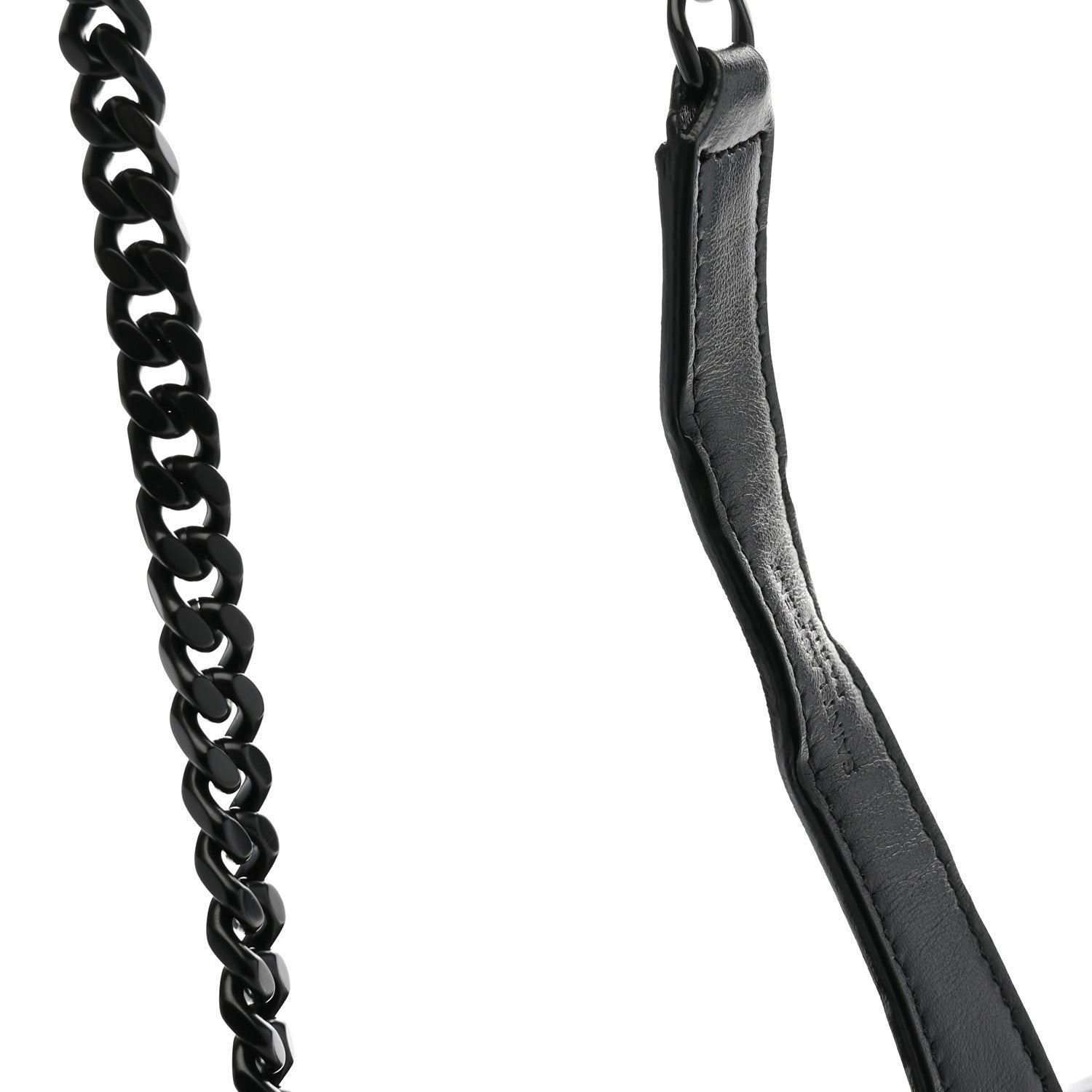 Saint Laurent Calfskin Y Quilted Monogram Monochrome Medium Loulou Chain Satchel Black 11 of 11