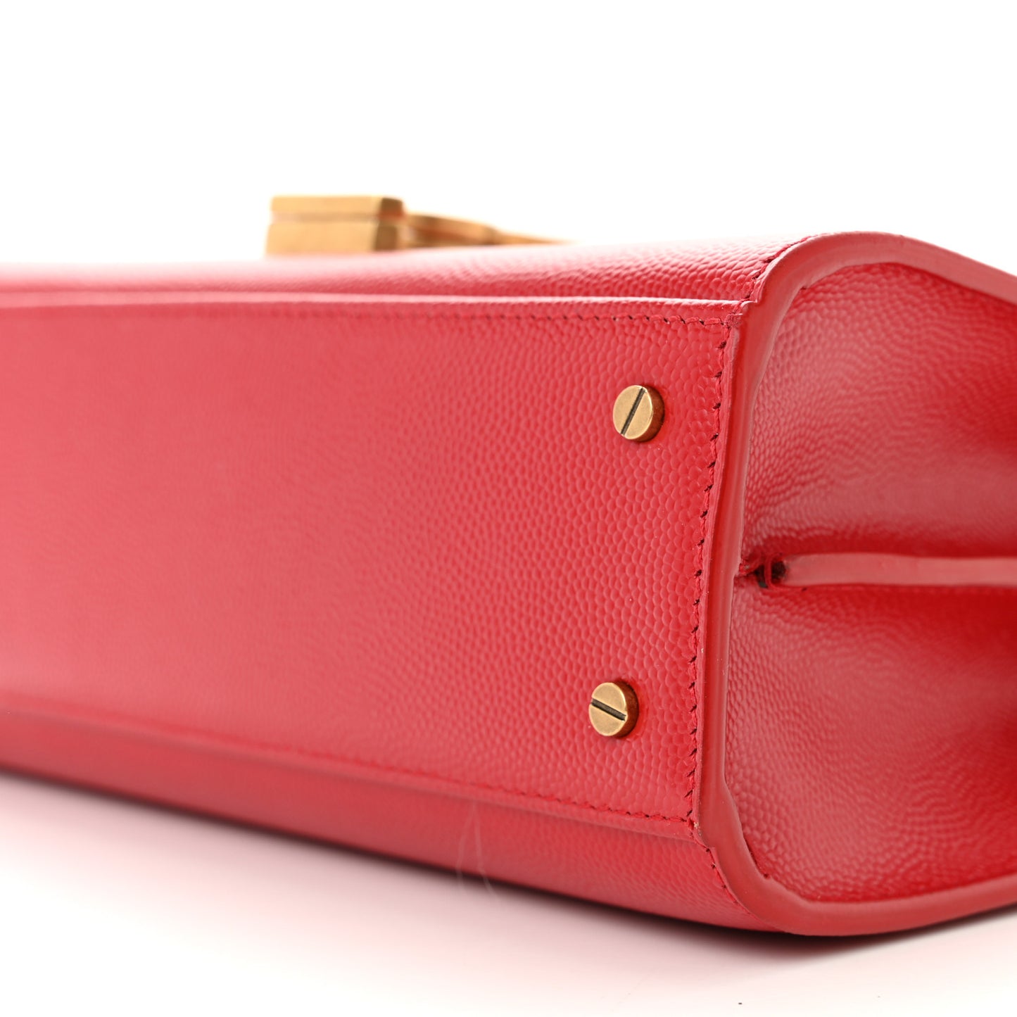 Grain de Poudre Mini Classic Monogram Cassandra Top Handle Rouge Eros