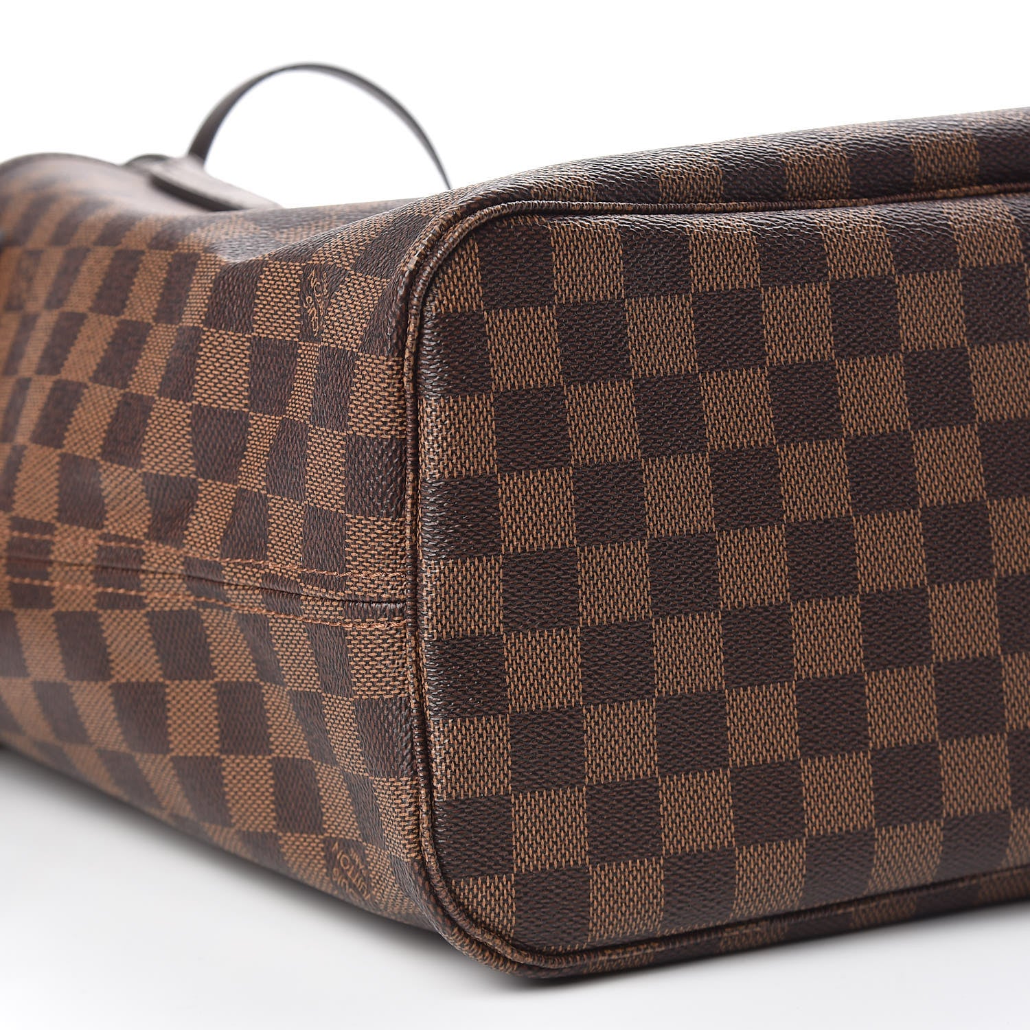 Louis Vuitton Damier Ebene Neo Neverfull MM Rose Ballerine 10 of 12