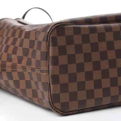 Louis Vuitton Damier Ebene Neo Neverfull MM Rose Ballerine 11 of 17