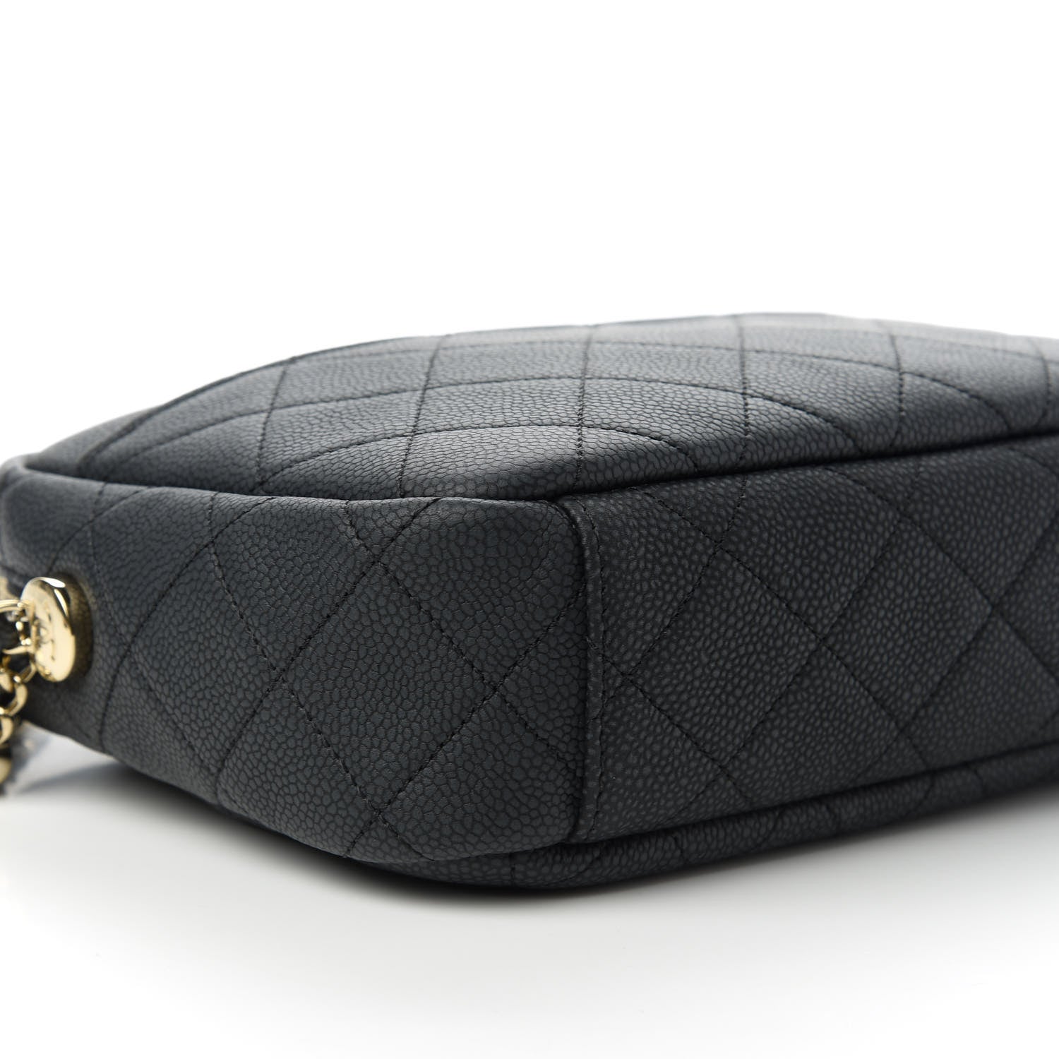 Chanel Iridescent Caviar Quilted Small Coco Tassel Camera Case Black 6 of 11