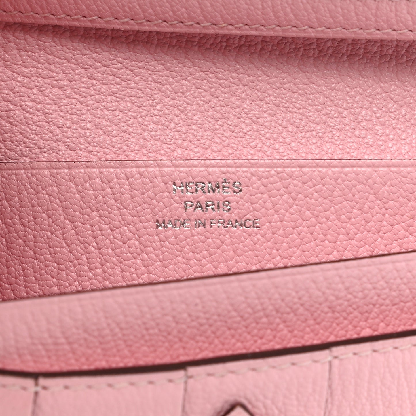 Chevre Mysore Bearn Gusset Wallet Rose Sakura