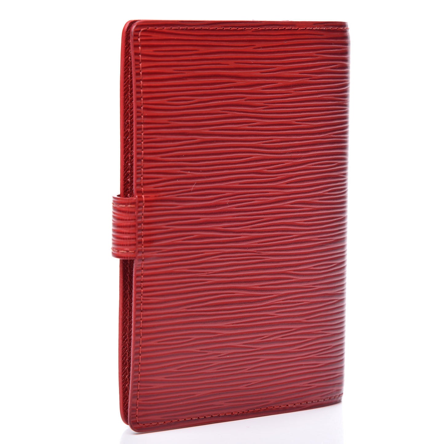 Epi Small Ring Agenda Cover Castillan Red