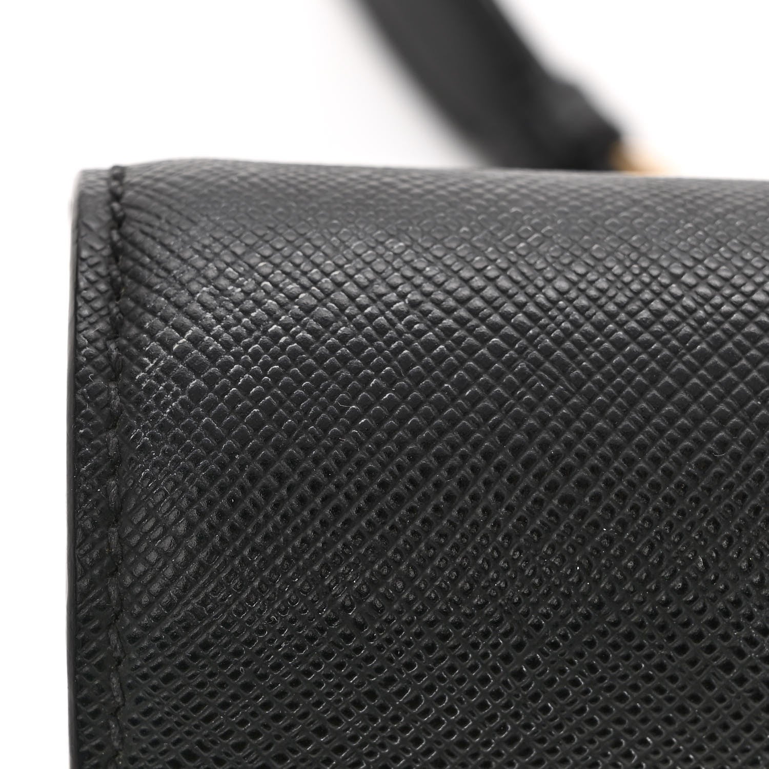 Prada City Calf Saffiano Astrology Cahier Bag Viola Black 8 of 12