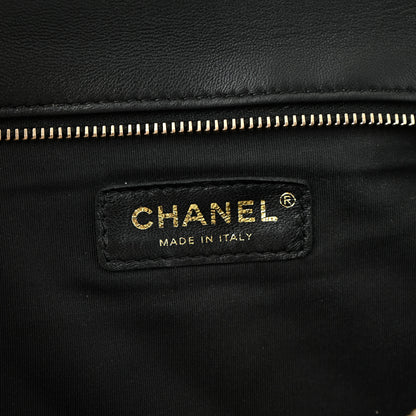 Chanel Lambskin Quilted Flap Clutch Black 7 of 12