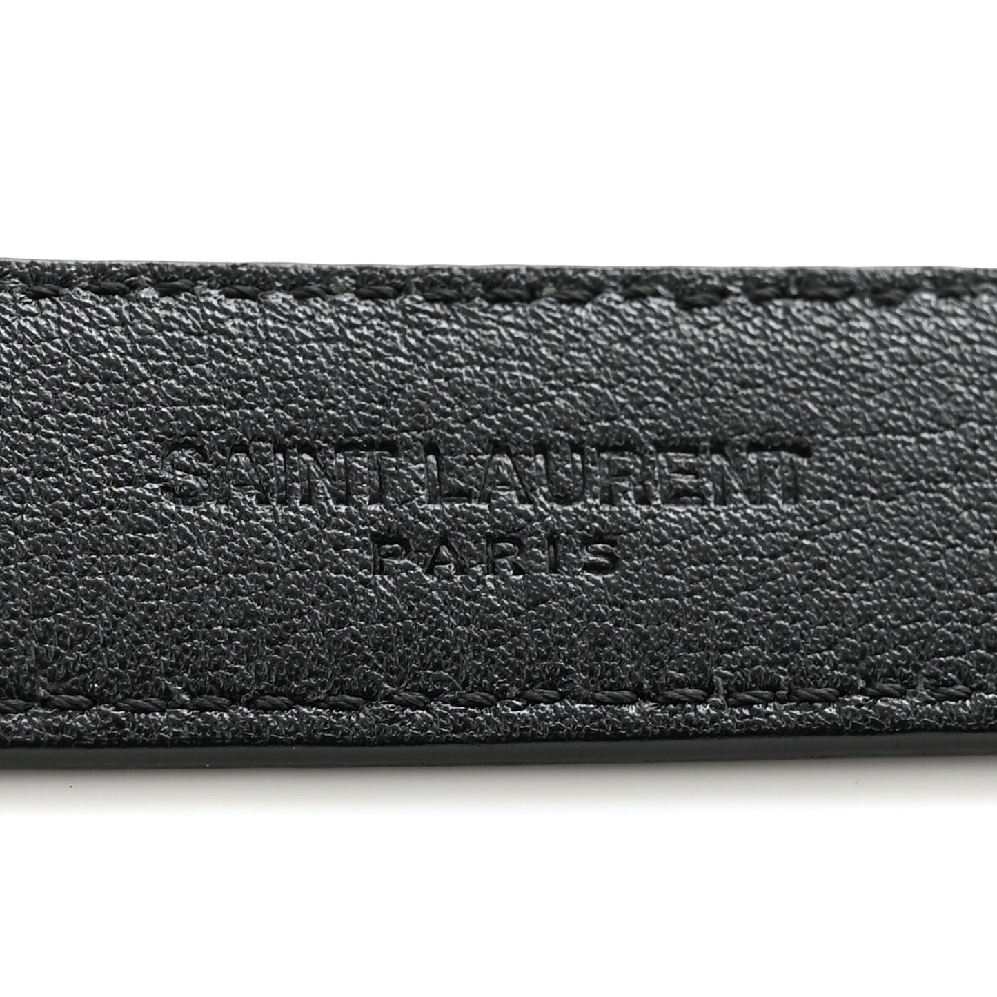Suede Monogram Square Buckle Belt 85 34 Black