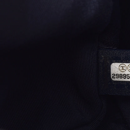 Chanel Denim Quilted Large 19 Flap Blue 10 of 12