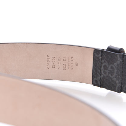 Gucci GG Supreme Monogram 35mm Belt 105 42 Black Multicolor 5 of 6