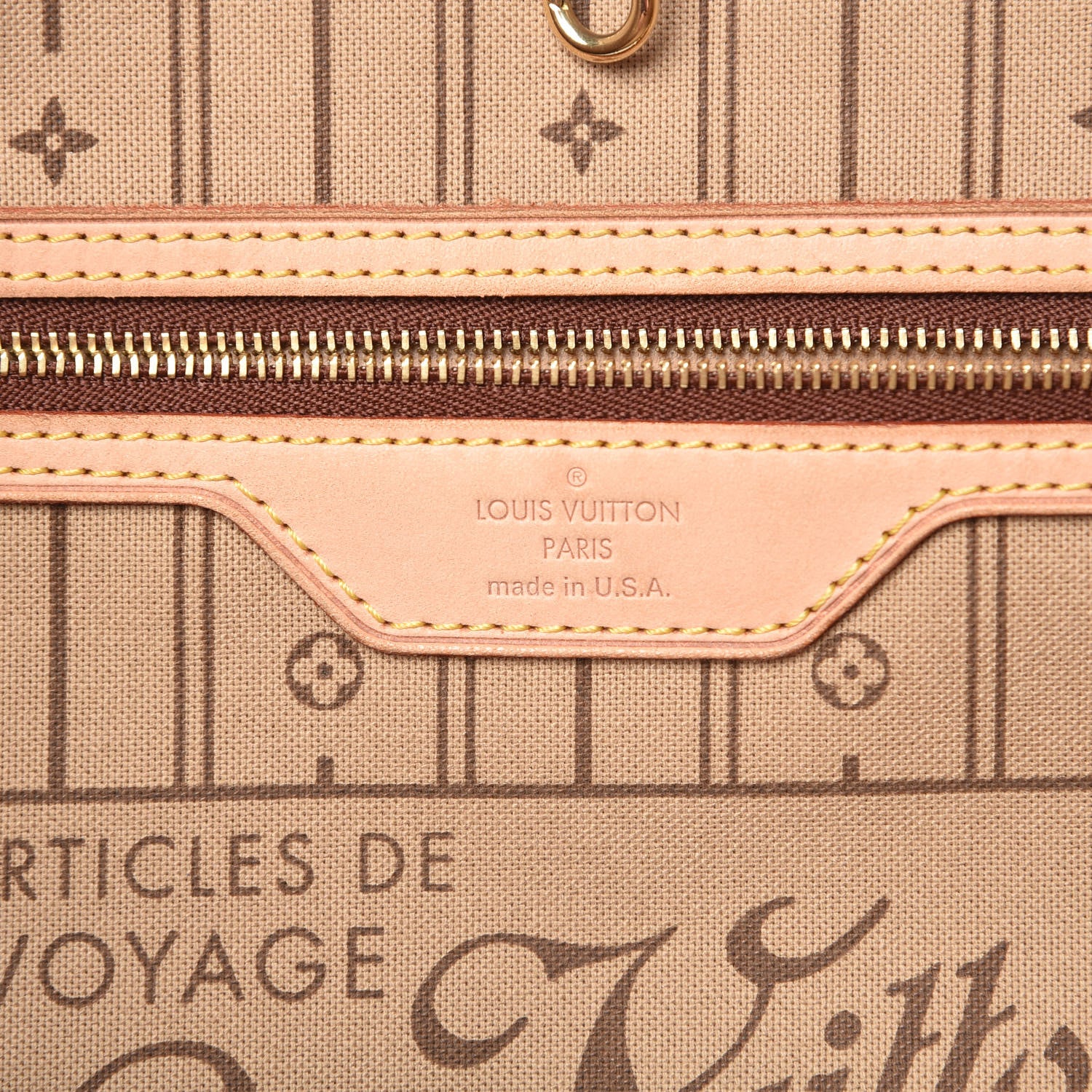 Louis Vuitton Monogram Neverfull MM 7 of 19