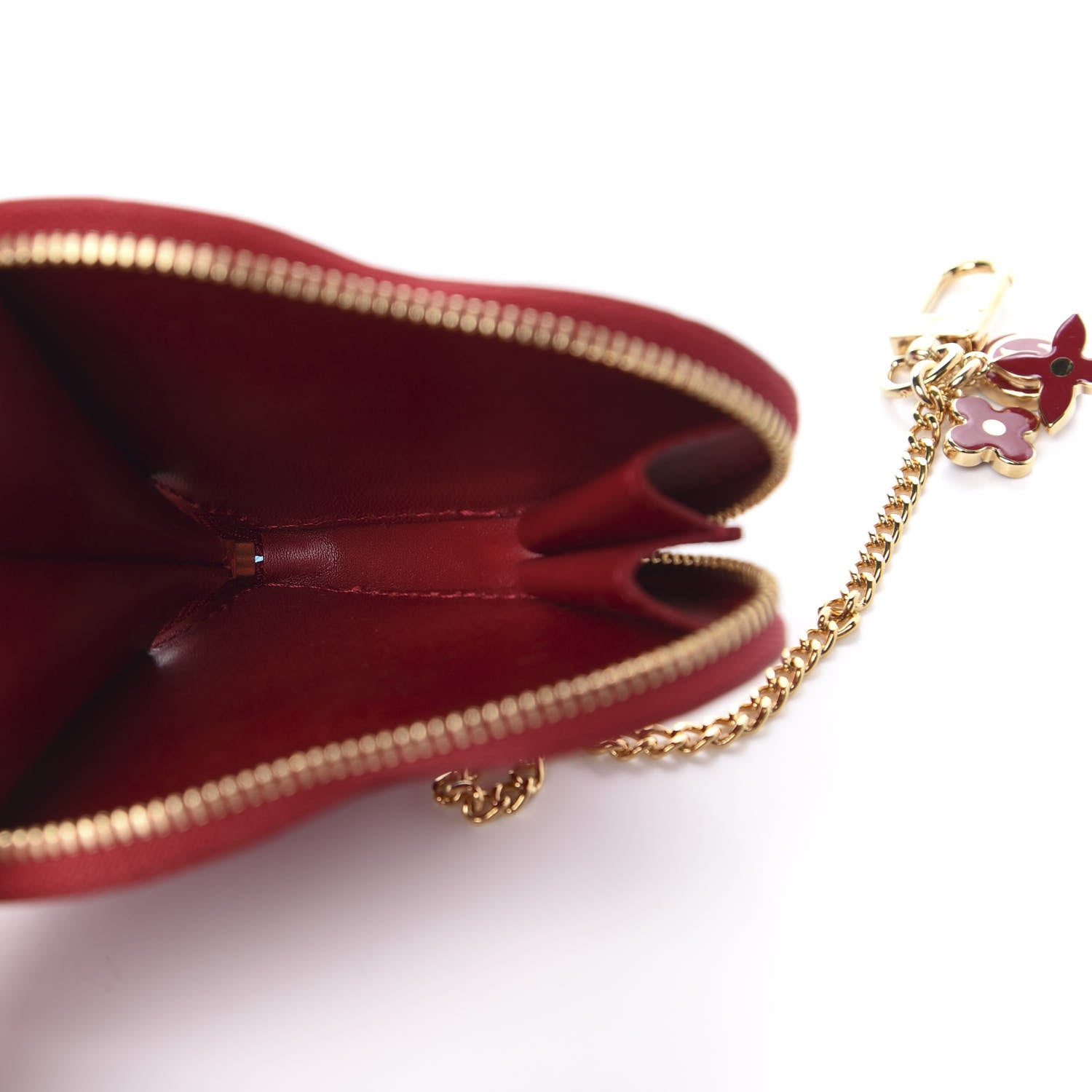 Louis Vuitton Vernis Coeur Heart Coin Purse Pomme D'Amour 5 of 7