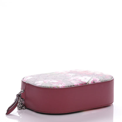 Gucci GG Supreme Monogram Blooms Mini Chain Shoulder Bag Beige Multicolor Dry Rose 4 of 6
