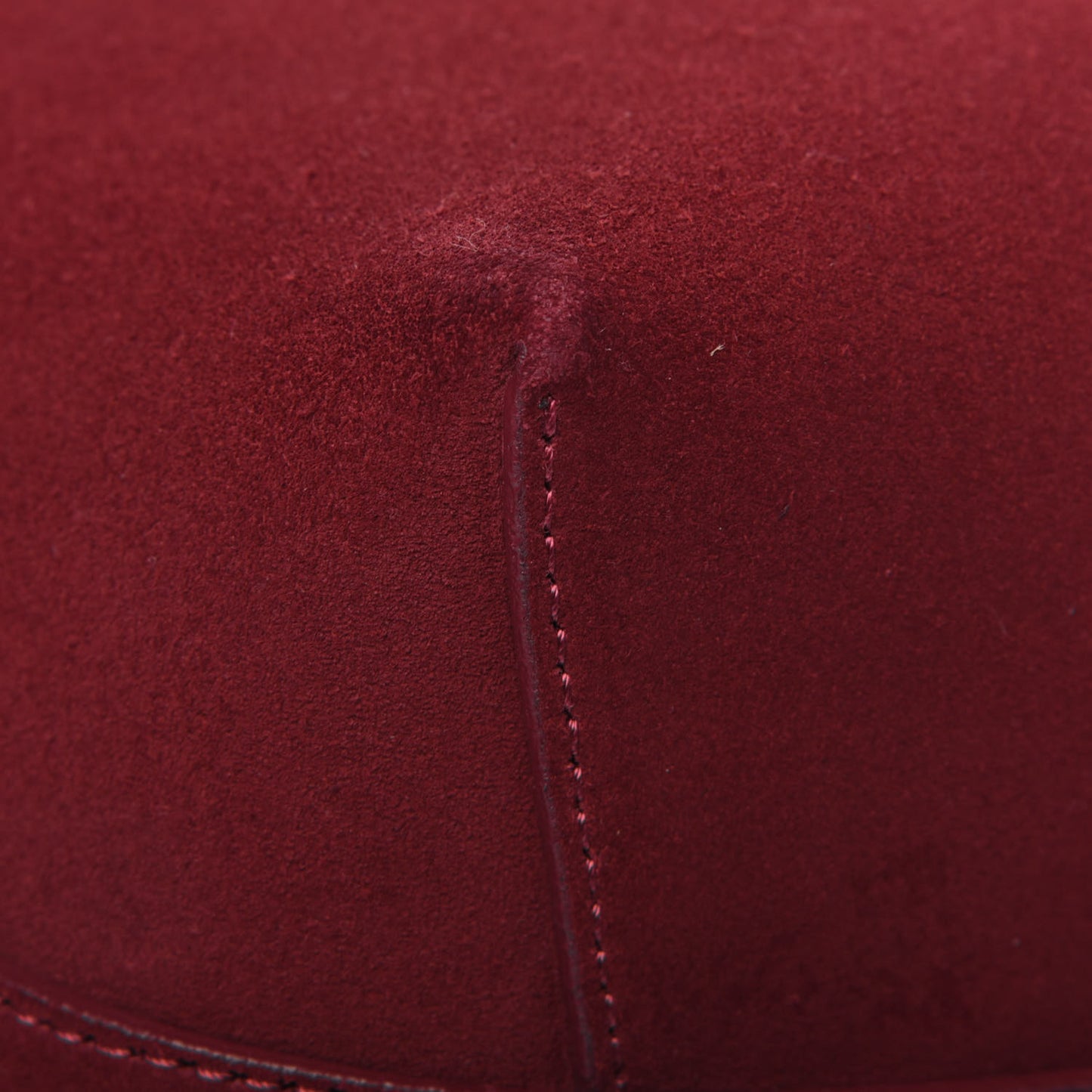 Suede Mini Bucket Bag Rococo