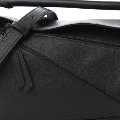 Loewe Calfskin Small Puzzle Bag Black 9 of 9
