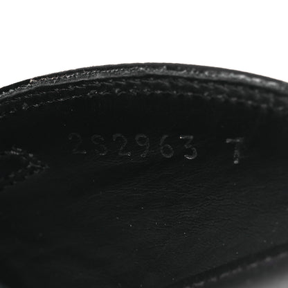 Prada Spazzolato Triangle 40mm Loafer Mules 37 Black 11 of 16