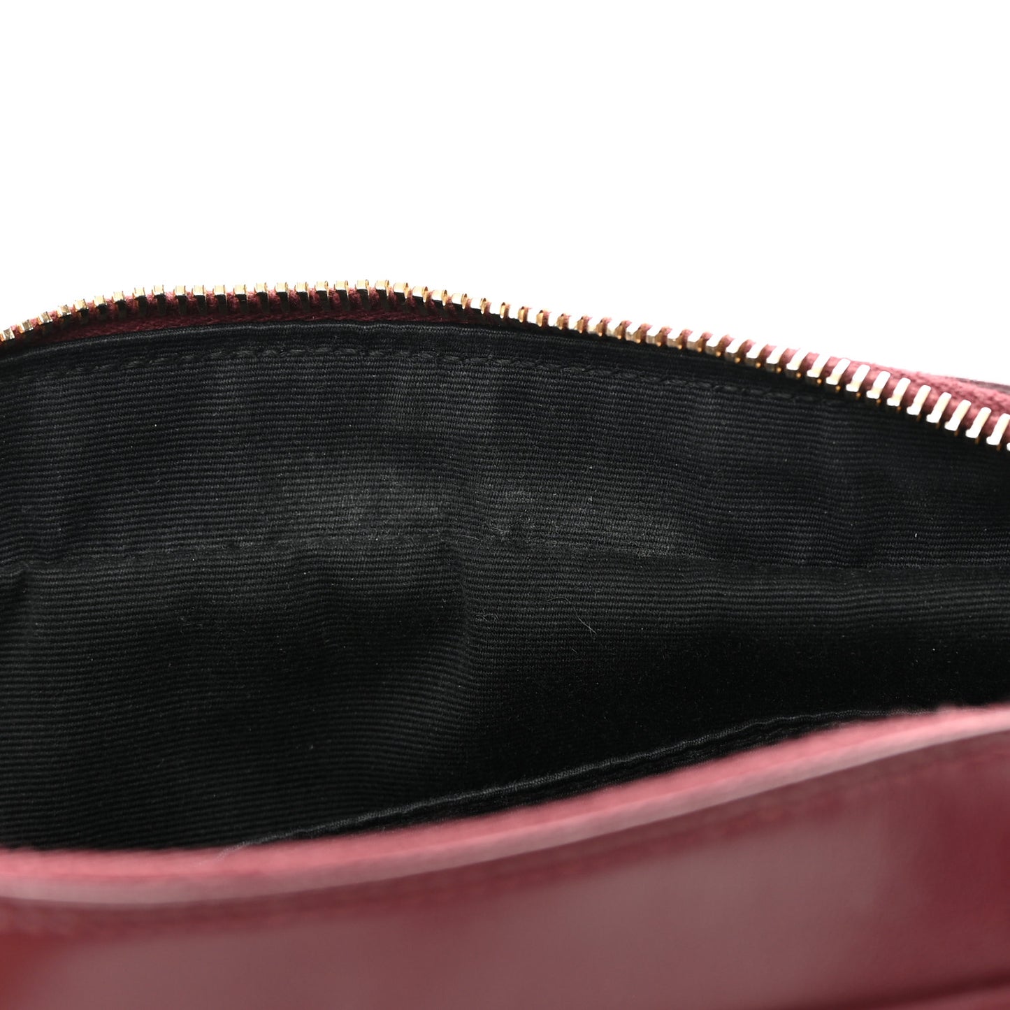 Calfskin Matelasse Monogram Lou Camera Bag Dark Legion Red