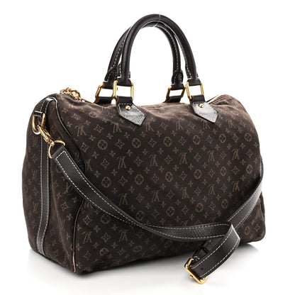 Louis Vuitton Monogram Idylle Speedy Bandouliere 30 Fusain 3 of 11