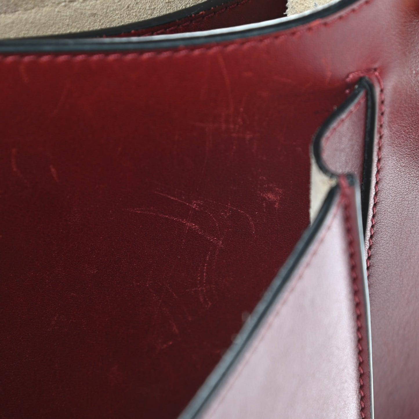 Calfskin Braided Small Hudson Shoulder Bag Sienna Red