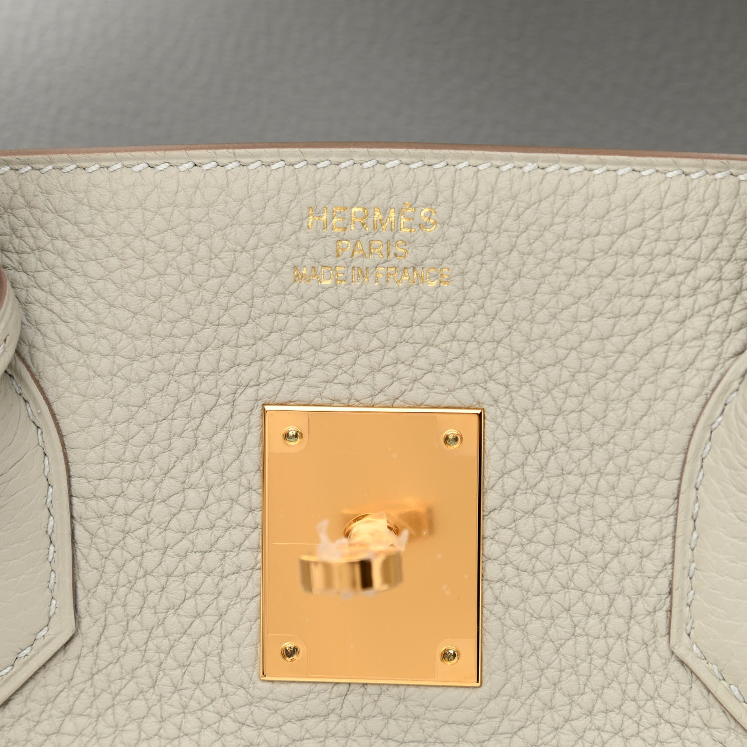 Hermes Togo Birkin 35 Gris Perle 5 of 9