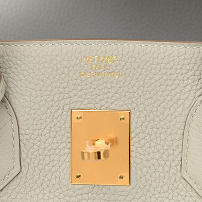 Hermes Togo Birkin 35 Gris Perle 5 of 9