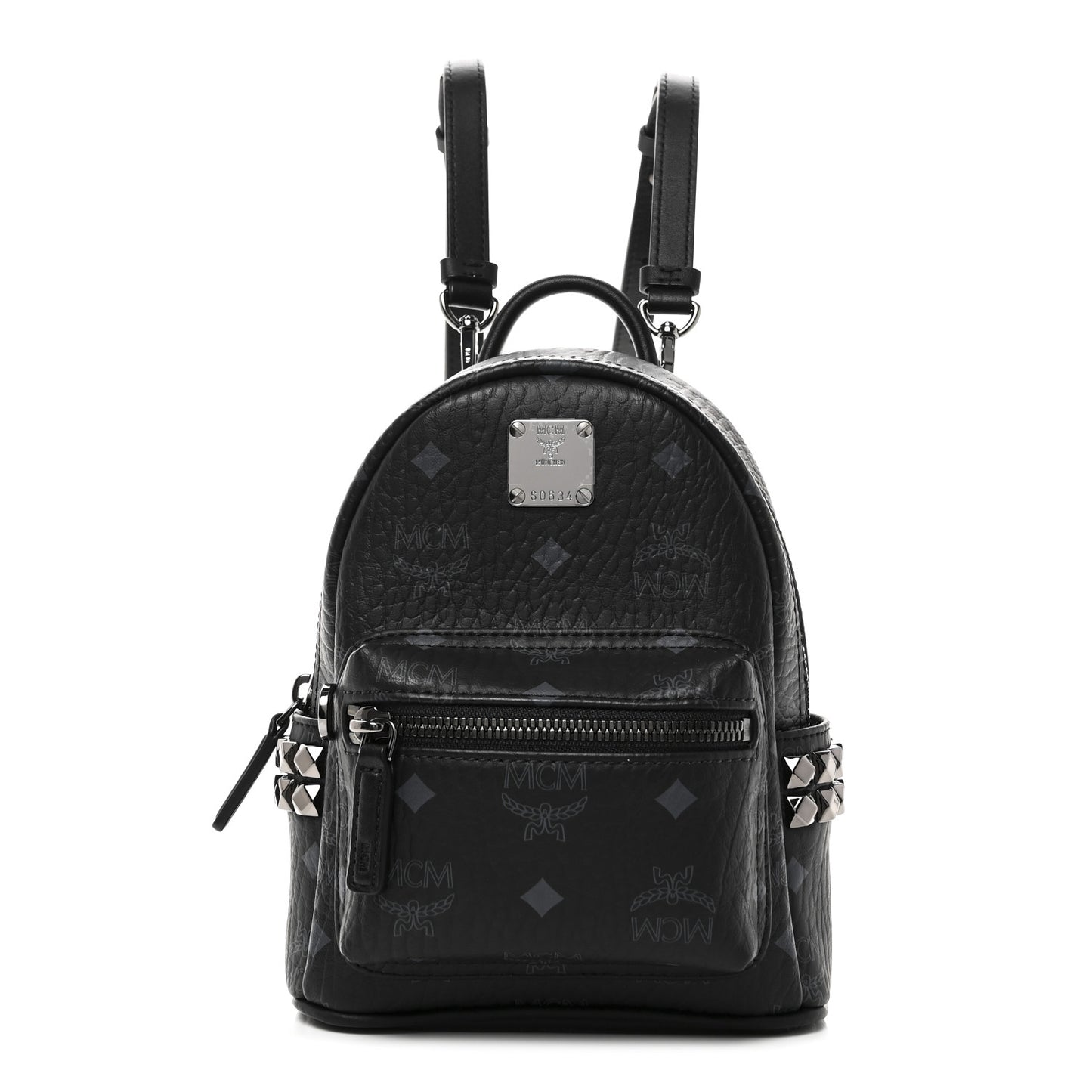 Visetos Side Stud X-Mini Stark Backpack Black