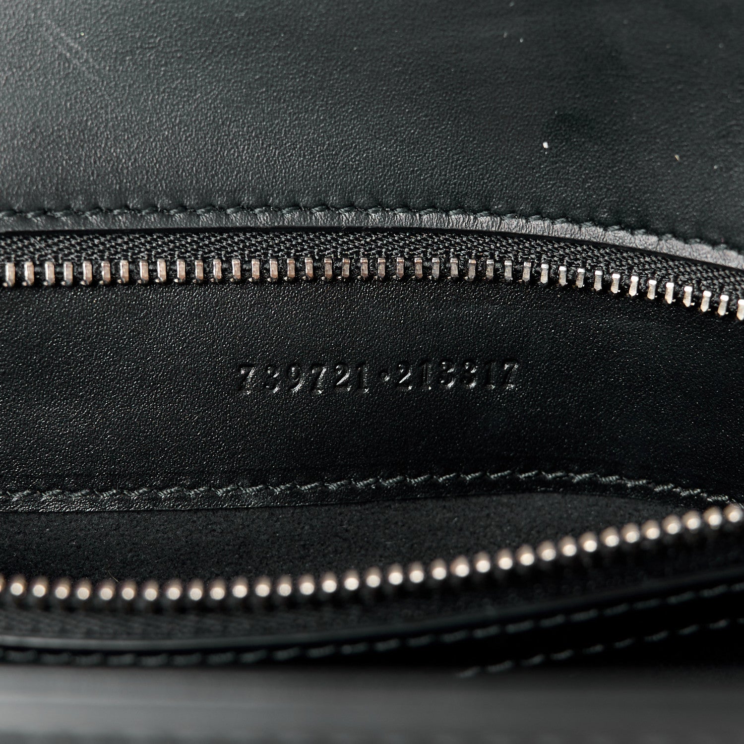 Gucci Senna Calfskin Petite GG Top Handle Shoulder Bag Black 8 of 11