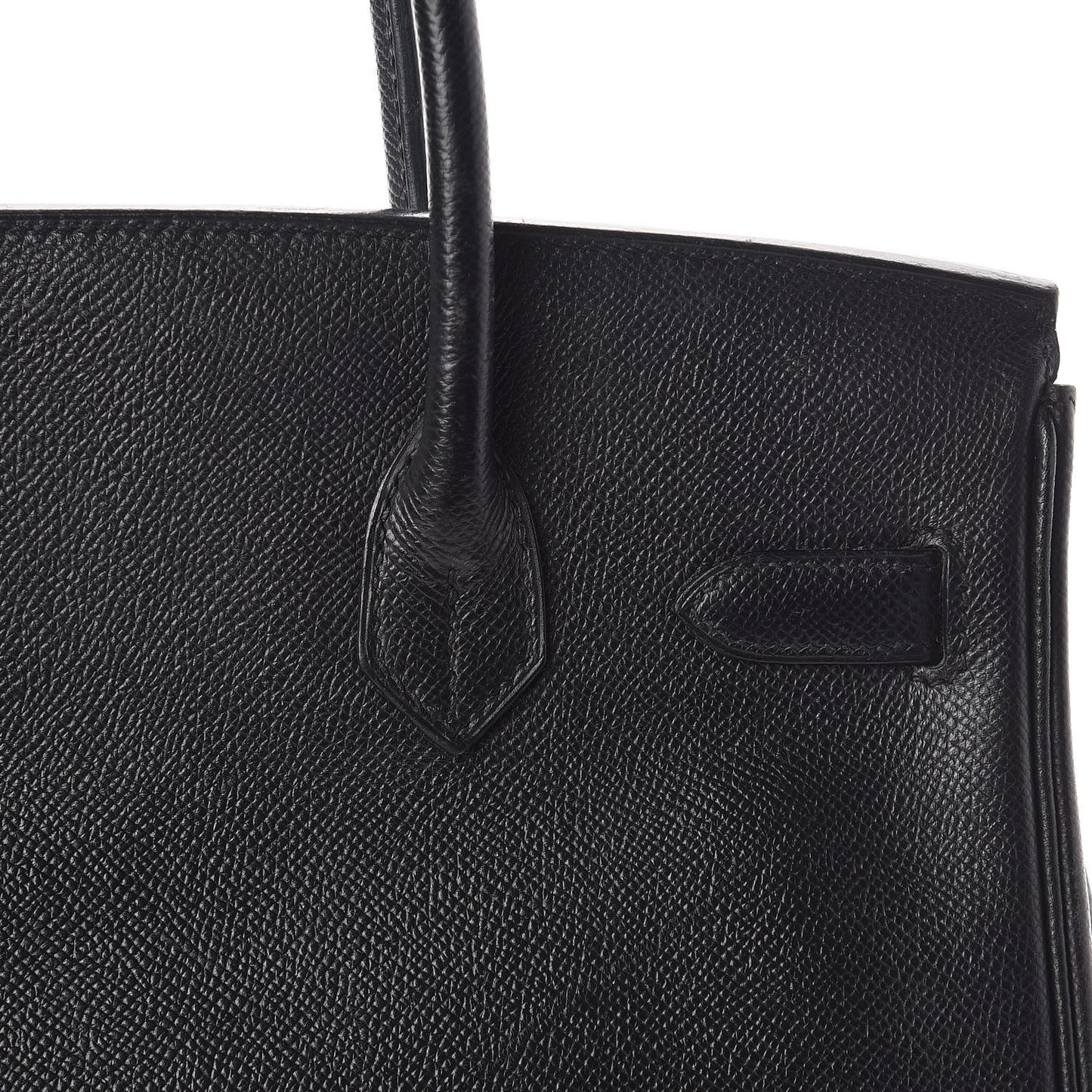 Epsom Birkin 30 Black