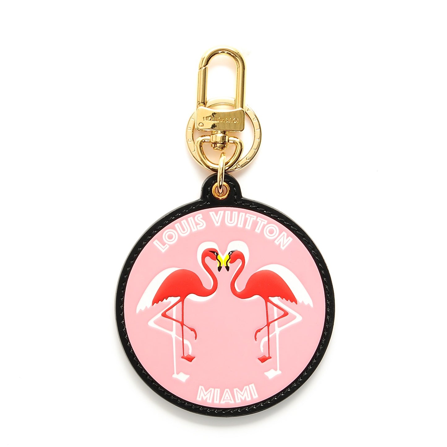 World Tour Flamingo Bag Charm Key Holder