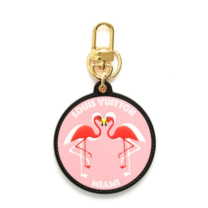 Louis Vuitton World Tour Flamingo Bag Charm Key Holder 1 of 5