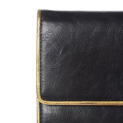 Chanel Calfskin CC Flap Wallet Black 10 of 14