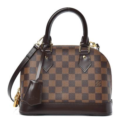 Louis Vuitton Damier Ebene Alma BB 1 of 9