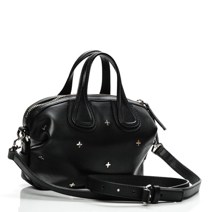 Givenchy Waxed Calfskin Micro Metal Cross Nightingale Black 3 of 7