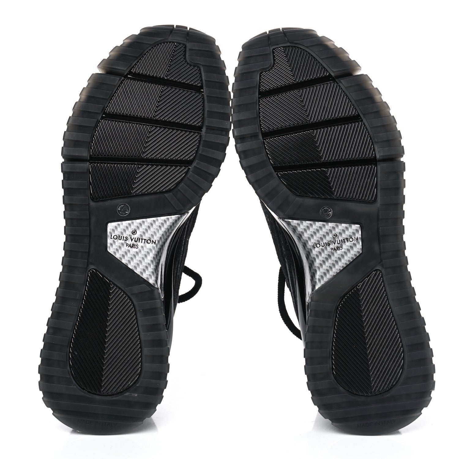 Louis Vuitton Technical Knit Mens V.N.R Sneakers 8 Black 5 of 5