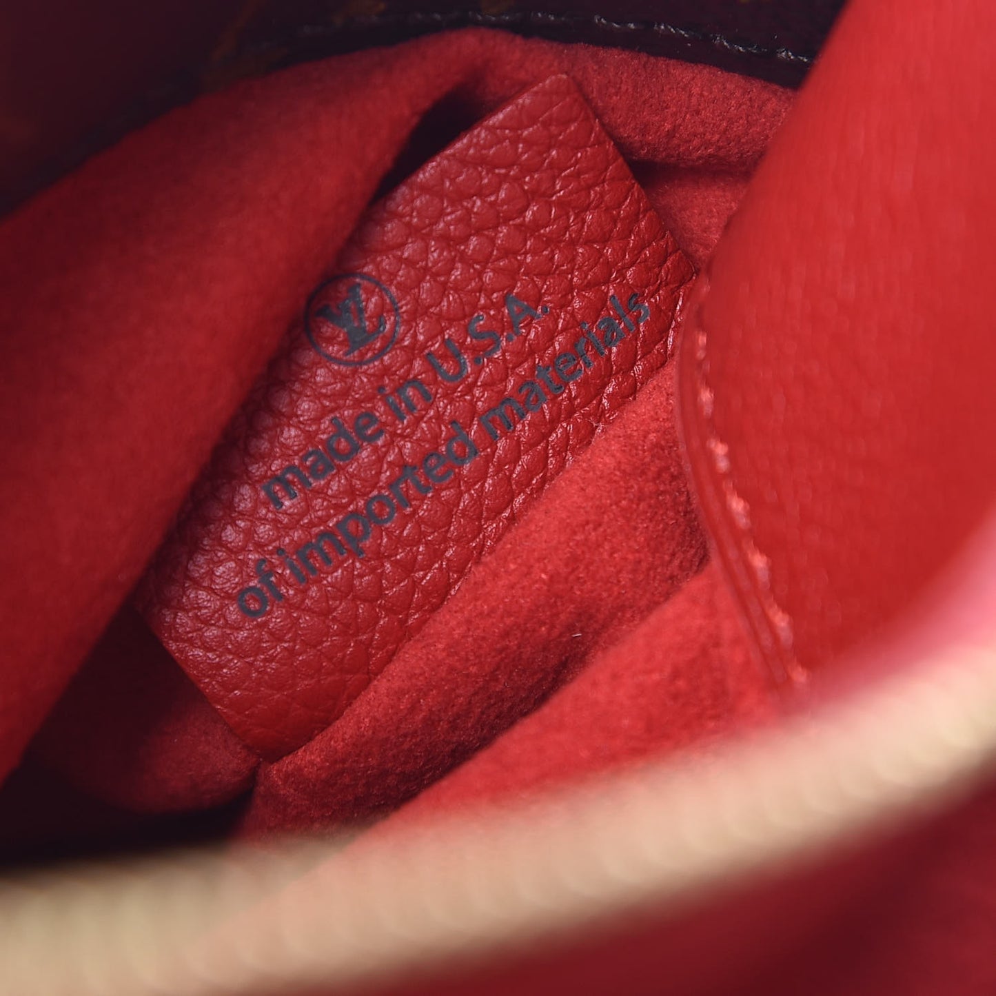 Monogram Pallas BB Cherry