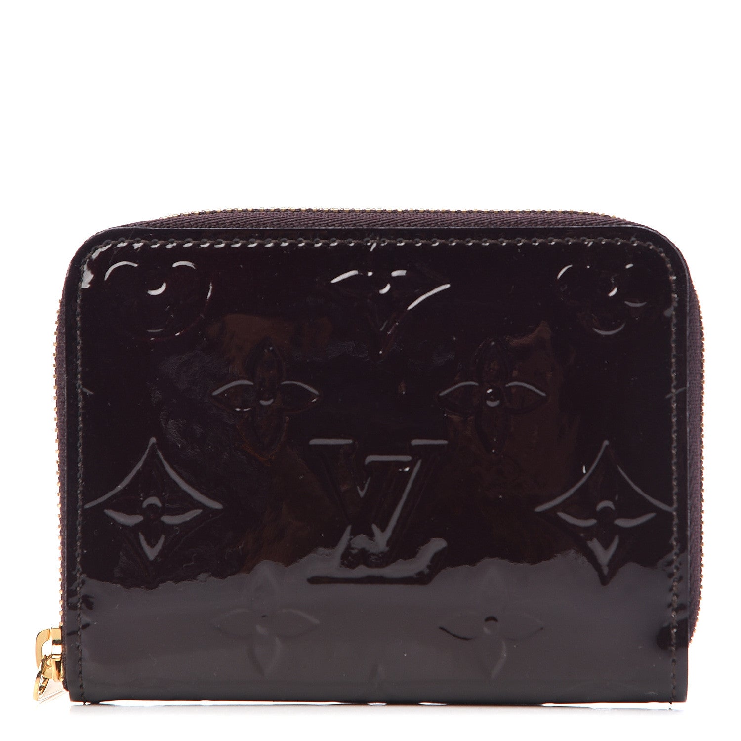 Louis Vuitton Vernis Zippy Coin Purse Wallet Amarante 1 of 7