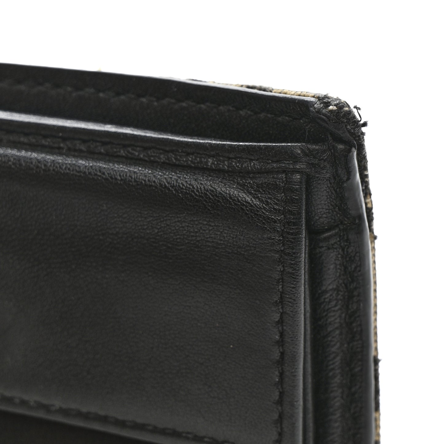 Oblique Bi-Fold Wallet Blue
