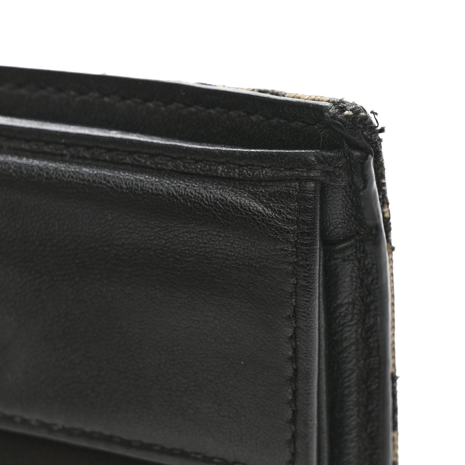 Christian Dior Oblique Bi-Fold Wallet Blue 8 of 12